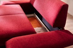 Liv von Bali - Schlafsofa rot