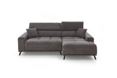 Malte-LE24 von AZ Iwaniccy - Eckgarnitur rechts stone