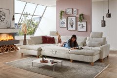 MP-IN23136 von Megapol - Wohnlandschaft Variante links natur