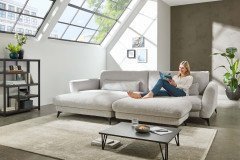 MP-IN23149 von Megapol - Ecksofa Variante links silver