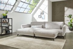 MP-IN23149 von Megapol - Ecksofa Variante links silver