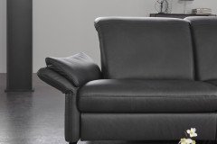 Elima von Polsteria - Ecksofa Variante rechts anthrazit