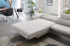MP-IN23147 von Megapol - Ecksofa Variante links silver