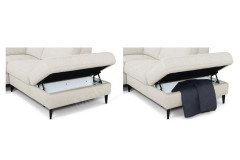 ZE-EM23048 von Zehdenick - Wohnlandschaft Variante rechts ecru