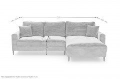 Bono-LE24 von AZ Iwaniccy - Polstergarnitur rechts olive