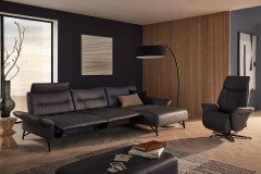 Pelippa von Himolla - Ledersofa rechts shark