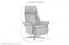 Pelippa von Himolla - Ledersofa rechts shark