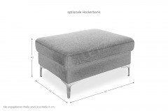 Toronto Lounge von Carina - Wohnlandschaft Variante links brown