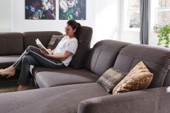 Toronto Lounge von Carina - Wohnlandschaft Variante links brown