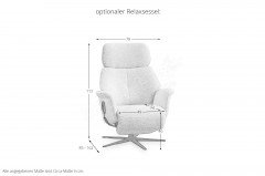 4362 von Himolla - Heimkinosofa opal