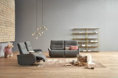 4051 von Himolla - Polster-Duo grey