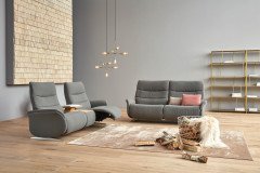 4051 von Himolla - Polster-Duo grey