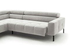 Casablanca von Ole Gunderson - Polsterecke Variante links silber