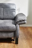 1212 von Carina - Polstersofa Variante links grey