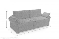 Andrew von Exxpo - Einzelsofa dark-grey