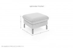 3620 von Carina - Polstergruppe light-blue