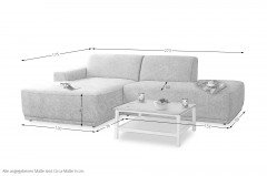 Ibero von Matex - Eckcouch links grün