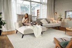 Caltha von ADA Mindful Living - Ecksofa links oyster-white