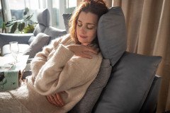 Salvia von ADA Mindful Living - Eckgarnitur rechts pastel-blue