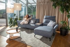 Salvia von ADA Mindful Living - Eckgarnitur rechts pastel-blue