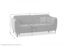 Conero-LE24 von Matex - Polstersofa moos