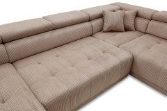 Fondi von Matex - Wohnlandschaft rechts braun