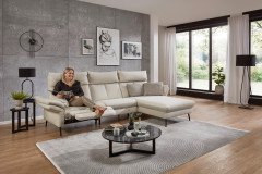 Monopoli von Polsteria - Polsterecke rechts creme