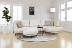 Trosa von Grant Factory - Eckcouch rechts beige-weiß