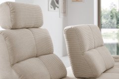 MR Marlo von Musterring - Eckcouch Variante rechts weiß