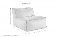 MR Marlo von Musterring - Eckcouch Variante rechts weiß