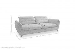 Stresa von Poco - 2-Sitzer terracotta