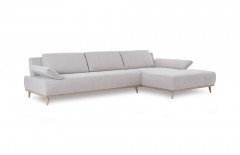 Tivoli-LE25 von ADA Mindful Living - Eckgarnitur rechts grey-white