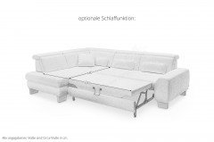 SO 3400 von set one by Musterring - Ecksofa Variante links grey