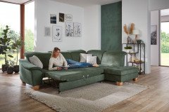 PP-LA23145 von Polipol - Ecksofa rechts moos