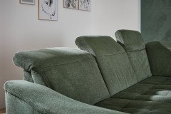 PP-LA23145 von Polipol - Ecksofa rechts moos