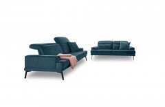 MR 4580 von Musterring - Polster-Duo blue-grey