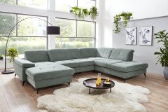 MP-IN24022 von Megapol - Wohnlandschaft Variante rechts steel