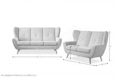 Avesta von Exxpo - Polstergarnitur creme