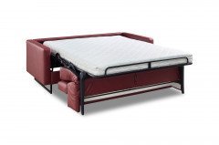 Alina von Bali - Schlafsofa dunkelrot