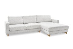 Genoa von Primavera Furniture - Polsterecke rechts silver