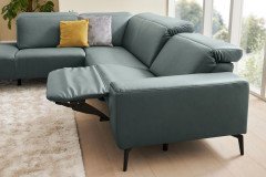 MR 1320 von Musterring - Ledergarnitur Ausführung links opal