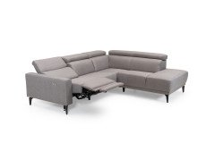 2061 von Hjort Knudsen - Ecksofa Variante rechts light-grey