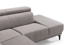 2061 von Hjort Knudsen - Ecksofa Variante rechts light-grey