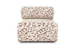 Caviana von Easy Sofa - Sessel braun-beige