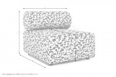 Caviana von Easy Sofa - Sessel braun-beige