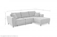 Beverly von Job - Ecksofa Ausführung rechts beige