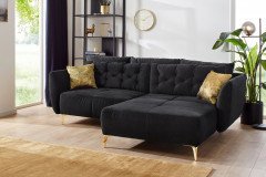 Salome von Job - Ecksofa Variante rechts schwarz