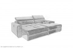 Slider von Job - Ecksofa Ausführung rechts taupe