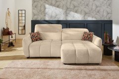 Zoom von Job - Ecksofa Ausführung rechts beige