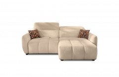 Zoom von Job - Ecksofa Ausführung rechts beige